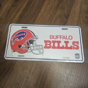 Vintage 1996 Buffalo Bills front license plate by Game Day Products – officially